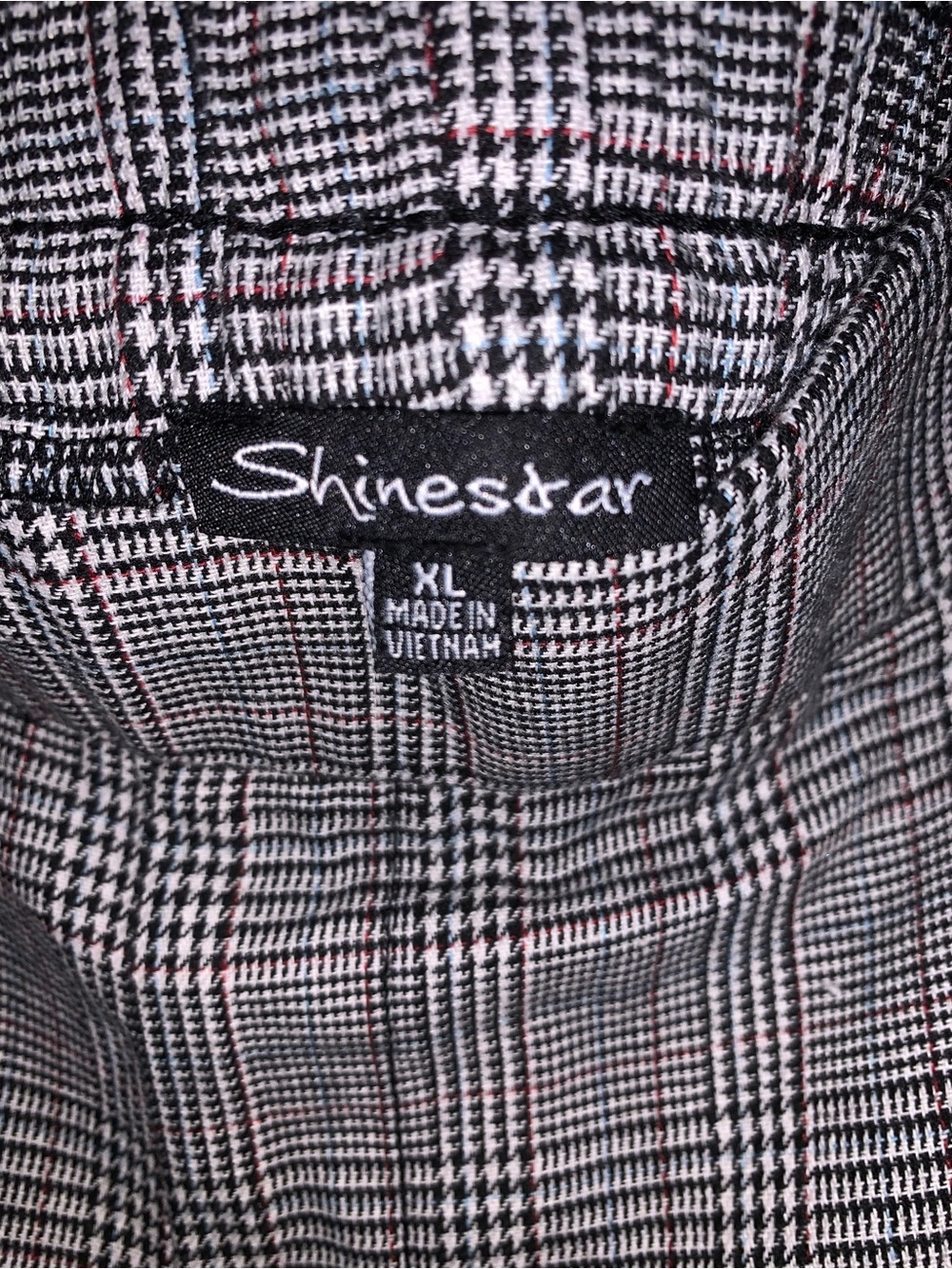 Gray Plaid Women’s Dress Pants - Picture 6 of 8